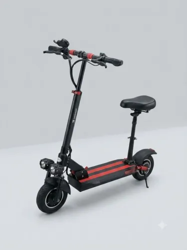 Patinete Elétrico Potente com Banco Removível - Excelente Estado!