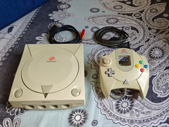 Console Dreamcast Va1 Tec Toy Com 1 Controle Original