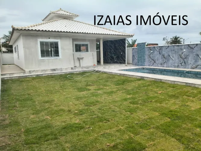COD 510: LINDA CASA COM PISCINA - SAQUAREMA.