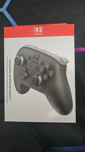 Controle Nintendo Switch 2 PRO. LACRADO.