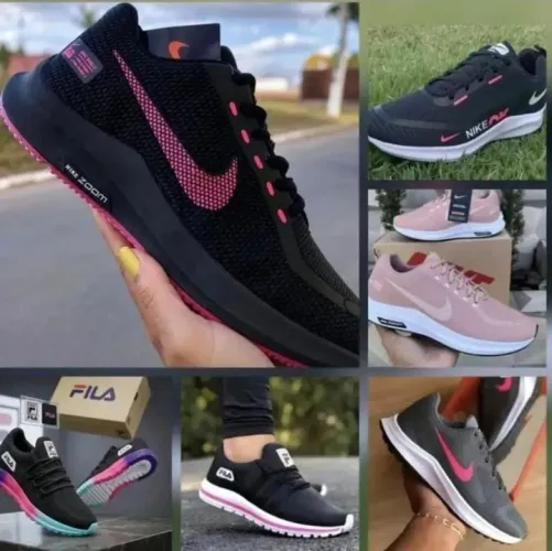 Tênis fila e Nike feminino