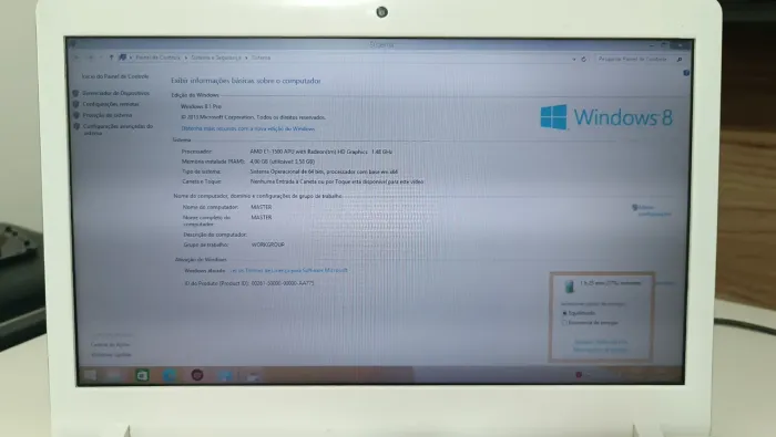 Notebook Samsung AMD oportunidade de negócio