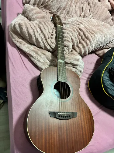 Violão Strinberg sm200 MGS regulado (baby mahogany) + capa personalizada