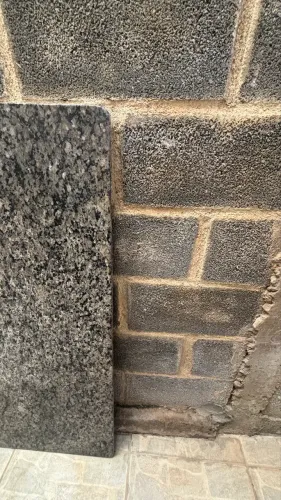 Mesa granito andorinha cinza ótimo estado