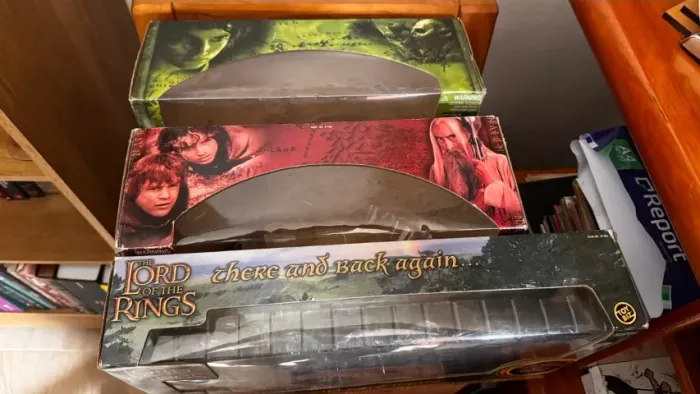 Caixas Originais Toy Biz Senhor dos Anéis (consultar - tenho várias) Bonecos Lotr