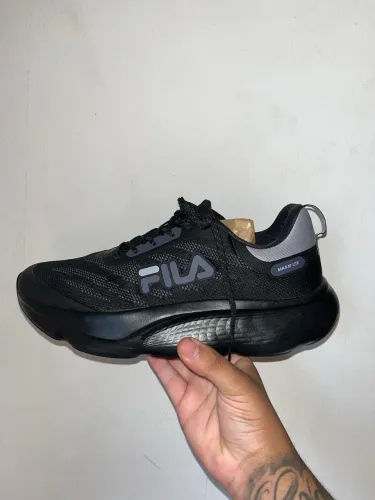 Tênis Fila Maxxi Lite Preto e Grafite - Masculino