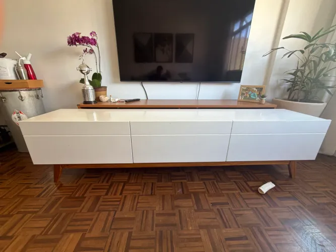 Rack/móvel para sala, tv até 60 polegadas