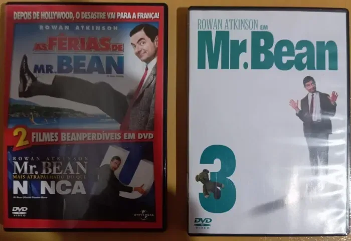 Dvd's Mr. Bean - Excelente estado (Semi Novo)