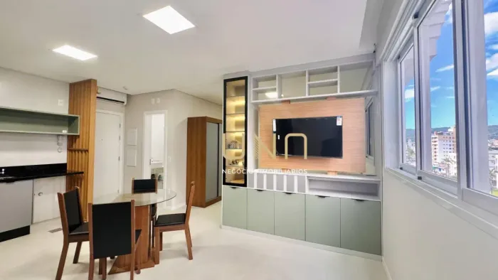 Studio de alto padrão totalmente equipado na Trindade Florianópolis | Pronto para morar,