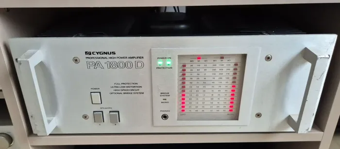 Potência Cygnus PA1800D
