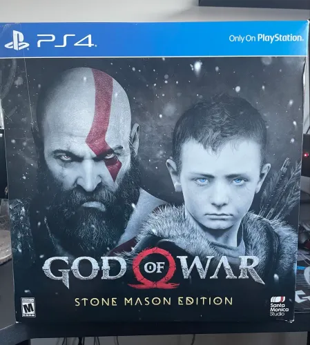 God of War 2018 Collectors Edition Stone Mason PS4