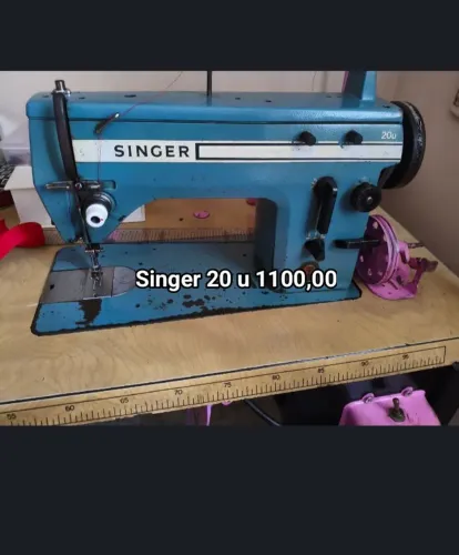 Vendo máquina de costura Singer 20 u, não entrego