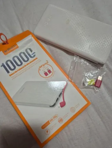 Carregador portátil kaidi 10000 mah
