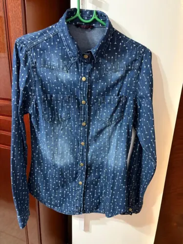 Camisa feminina bluesteel P
