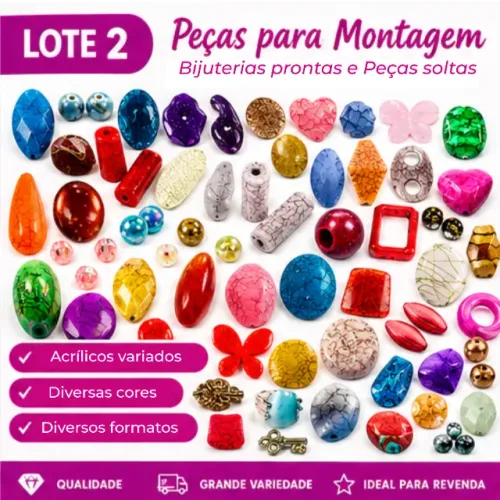 LOTE DE BIJUTERIAS E ACESSÓRIOS DE MODA PARA REVENDA | QUEIMA DE ESTOQUE POR KG