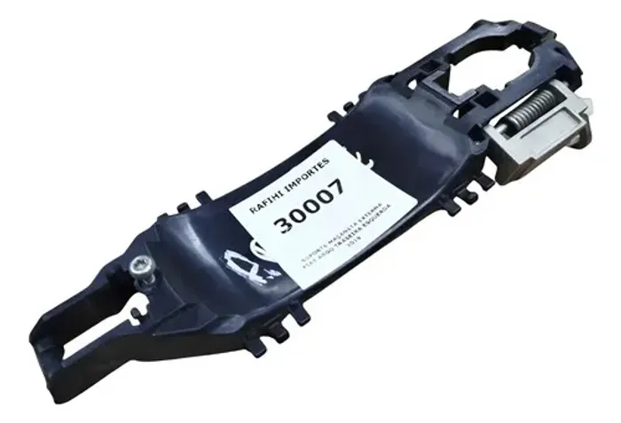 Suporte Maçaneta Externa Fiat Argo 2018 Traseiro Esquerdo Preto Traseira