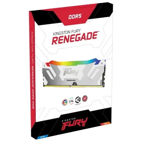 Nova/Lacrada - Memória Ram (2x16GB) 32GB 7600Mhz CL38 Kingston Fury Renegade RGB