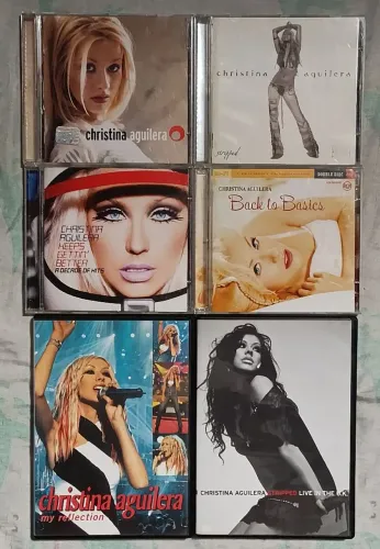 CDs e DVDs Christina Aguilera 