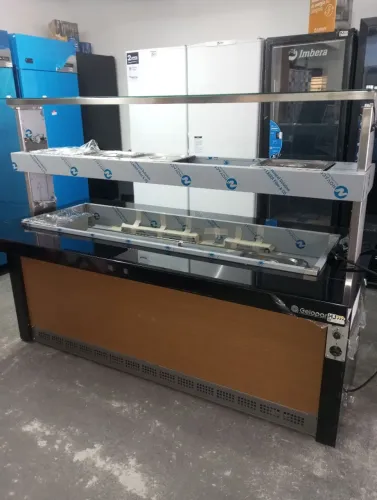 NZ. Buffet combinado AQUECIDO e REFRIGERADO 2 metros Gelopar