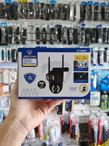 Câmera de segurança smart lente dupla