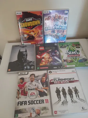 Lote jogos de PC