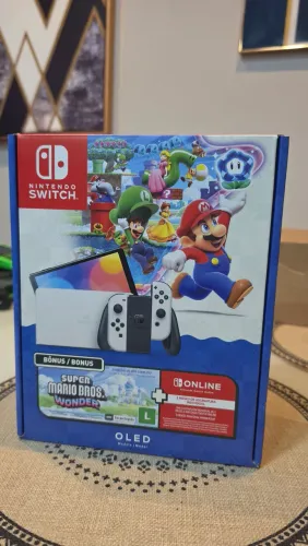 Nintendo switch oled DESBLOQUEADO 128gb 