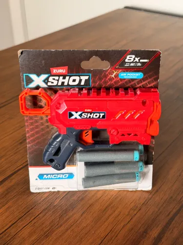 lança dardos zuru x-shot micro 2.0