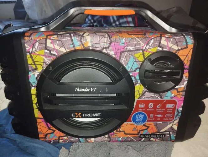 Amplificador mondial voz e violão