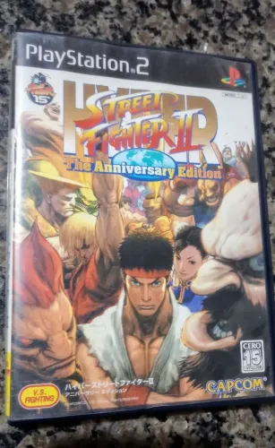 HYPER STREET FIGHTER 2 THE ANNIVERSARY EDITION ORIGINAL DE PS2