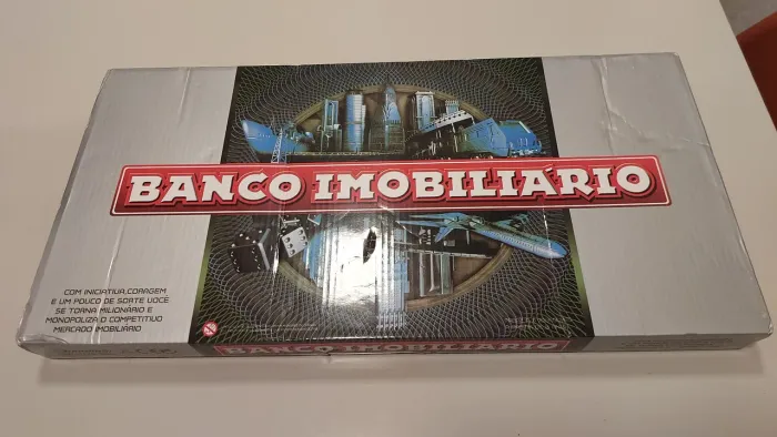 Jogos Banco imobiliaria nunca usado!
