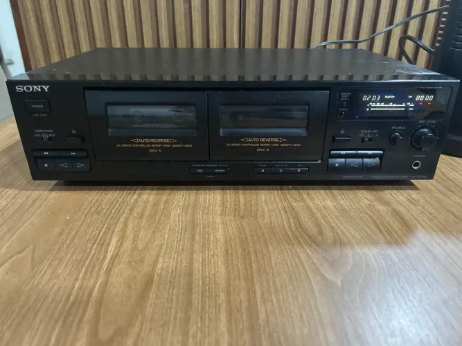Tape Deck Sony TC-WR465 - Raro