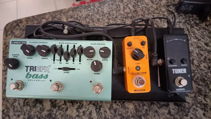 Setup de pedais para baixo