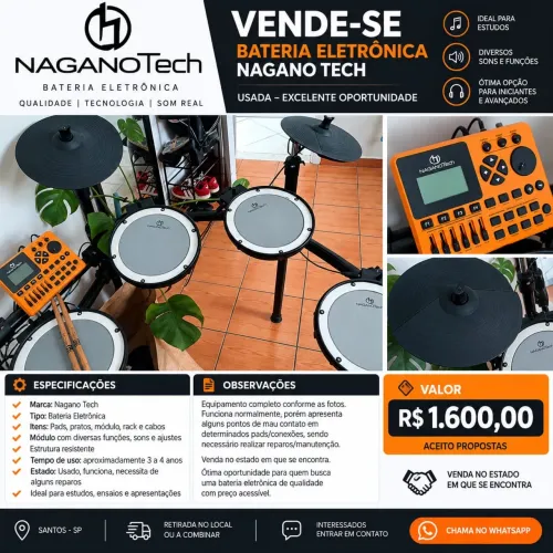 Bateria Nagano tech