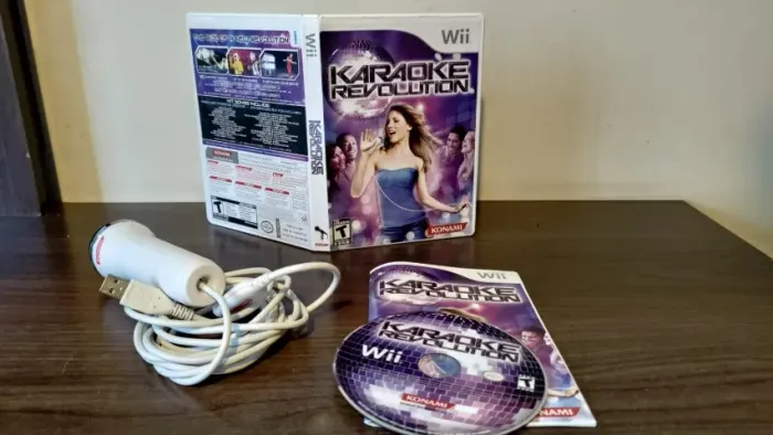 Karaokê Revolution Original Físico Microfone Nintendo Wii