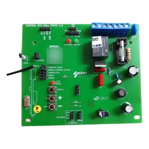 PLACA ELETRONICA DE COMANDO PARA MOTORES DESLIZANTES - PAJUÇARA