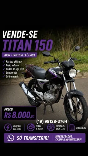 Titan 150 ano 2006