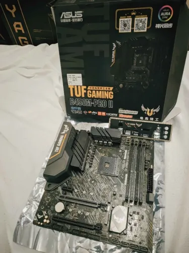 Placa Mae Asus Tuf B450m-pro II Matx Preto