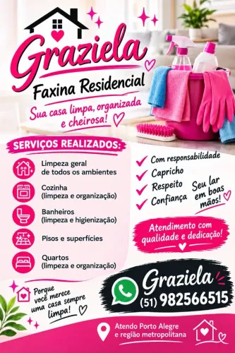 Faço faxina