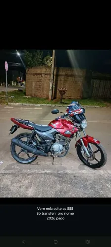 Factor YBR 125 6500$ tem 2000$ de multa só pagar e transferir pro nome 2026 pago 