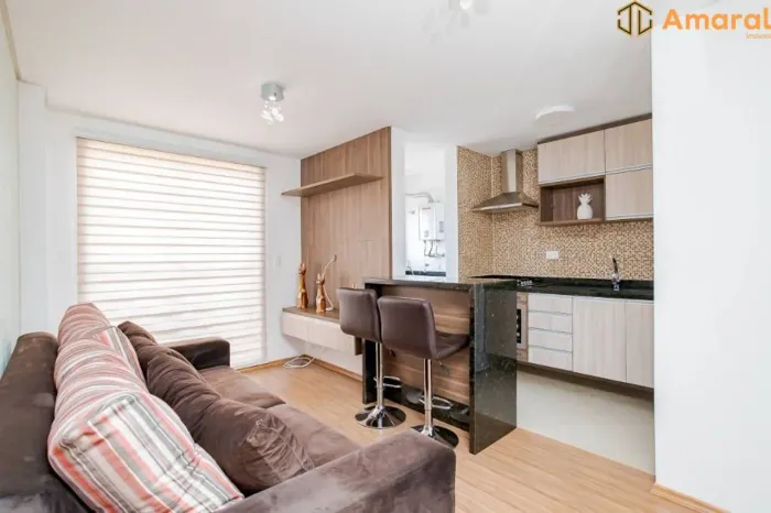 Apartamento com 1 dormitório para alugar, 37 m² por R$ 2.840,00/mês - Portão - Curitiba/PR