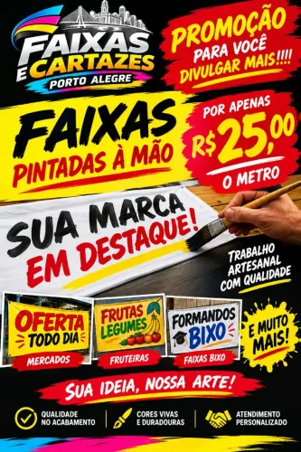 Faixas e Cartazes 