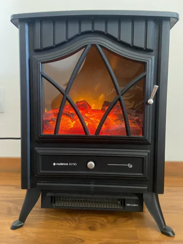 Aquecedor Lareira Elétrica Retrô 110V - Cadence TERESÓPOLIS/RJ