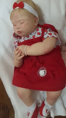 Bebê Reborn loirinha