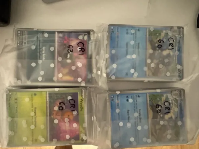 Lote 243 Cartas Pokémon Caos Ascendente (Chaos Rising) - NM - Sem Foil