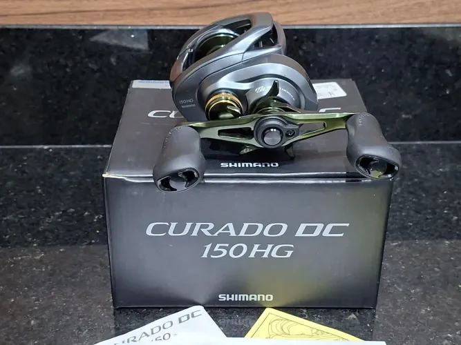 Carretilha Shimano Curado DC 150HG - nova<br>