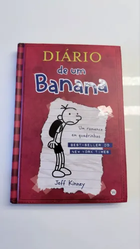 Livro Diário de um banana 1 ( Capa dura)