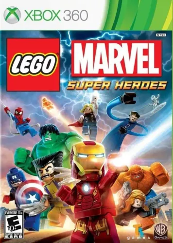 Jogo Físico para Xbox 360 "LEGO Marvel Super Heroes"
