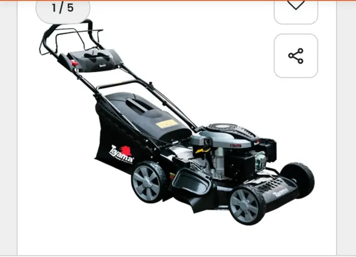 Cortador de grama a gasolina 4T tracionado semi novo.