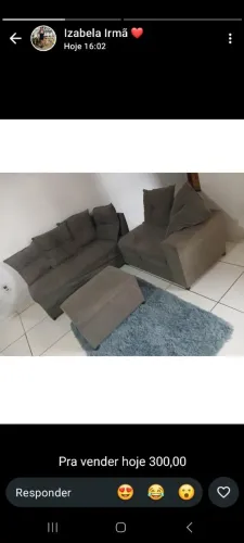 vendo sofá e cama , vendo separados tbm