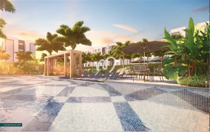 Garden com 2 quartos sendo 1 suíte com vaga Living Parque Jardim